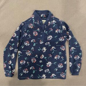 OshKosh B'gosh Navy Floral Fleece